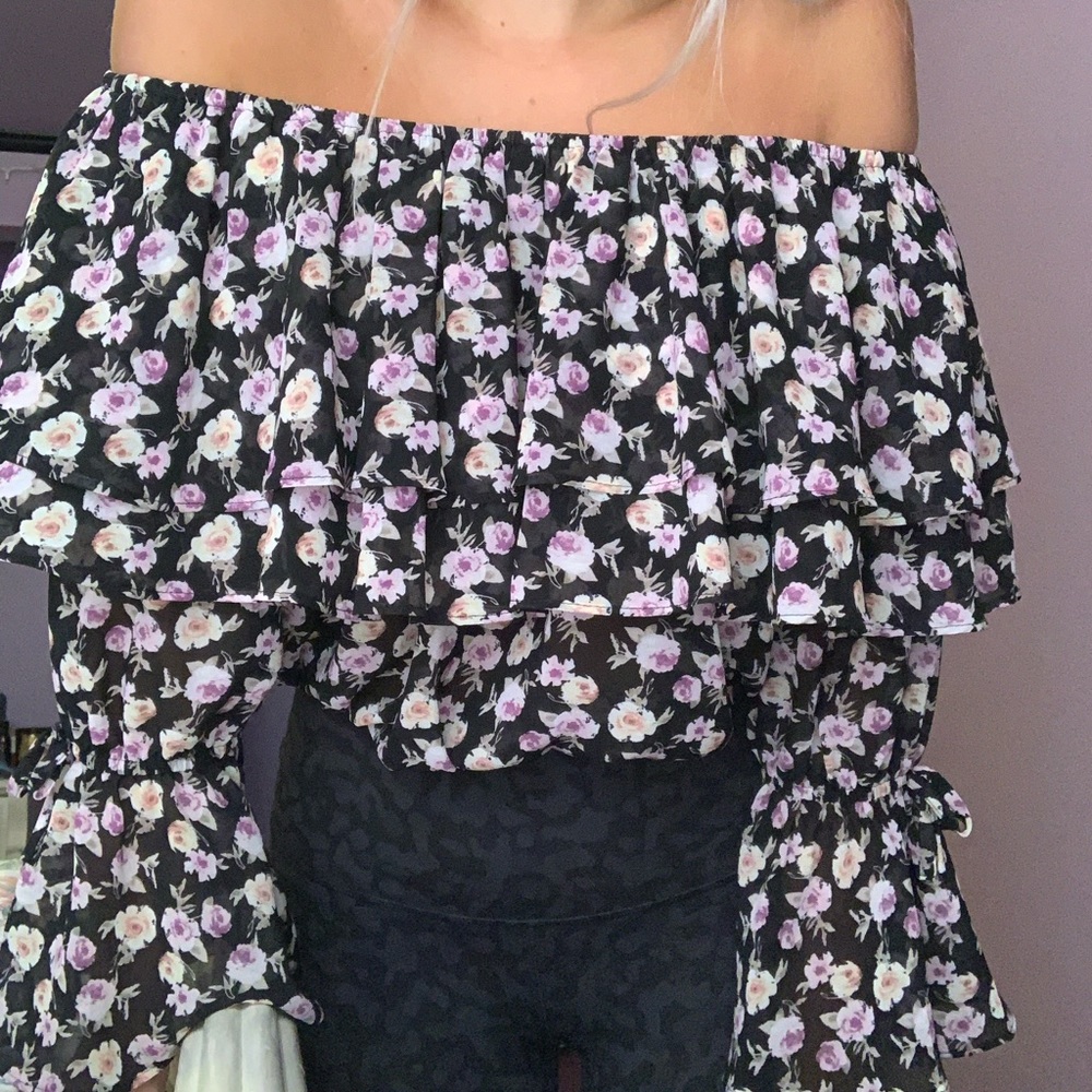 Off the shoulder forever 21 top